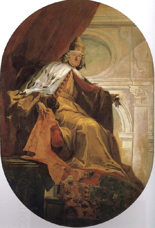 Giovanni Battista Tiepolo Giovanni II as China oil painting art